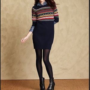 Tommy Hilfiger Sequin Fair Sweater Dress